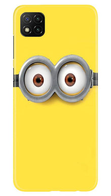 Minions Mobile Back Case for Poco C3  (Design - 128)