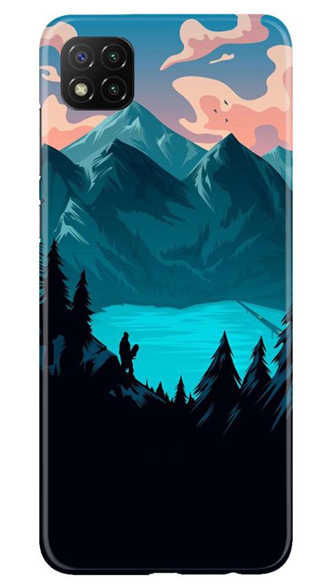 Mountains Case for Poco C3 (Design - 186)