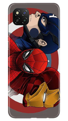 Superhero Mobile Back Case for Poco C31 (Design - 311)