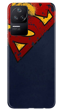 Superman Superhero Mobile Back Case for Poco F4  (Design - 125)