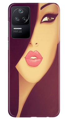Girlish Mobile Back Case for Poco F4  (Design - 130)