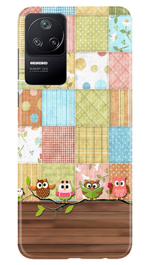 Owls Mobile Back Case for Poco F4 (Design - 171)