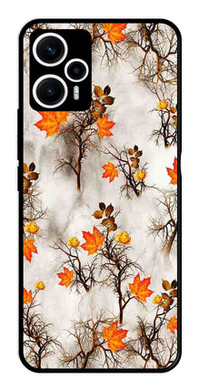 Autumn leaves Metal Mobile Case for Poco F5 5G