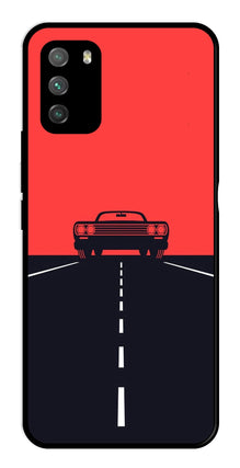 Car Lover Metal Mobile Case for Poco M3