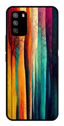 Modern Art Colorful Metal Mobile Case for Poco M3