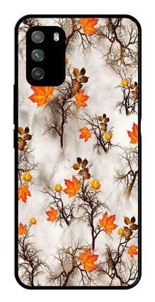 Autumn leaves Metal Mobile Case for Poco M3