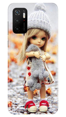 Cute Doll Mobile Back Case for Poco M3 Pro (Design - 93)