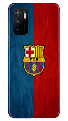 FCB Football Mobile Back Case for Poco M3 Pro  (Design - 123)