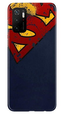 Superman Superhero Mobile Back Case for Poco M3 Pro  (Design - 125)