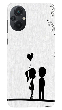 Cute Kid Couple Mobile Back Case for Poco M5 (Design - 252)