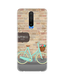 Happiness Mobile Back Case for Poco X2 (Design - 53)