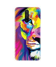 Colorful Lion Mobile Back Case for Poco X2  (Design - 110)