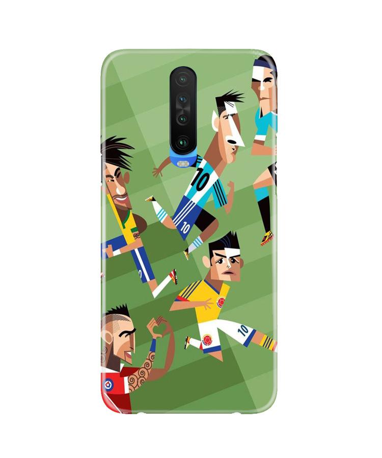 Football Case for Poco X2(Design - 166)
