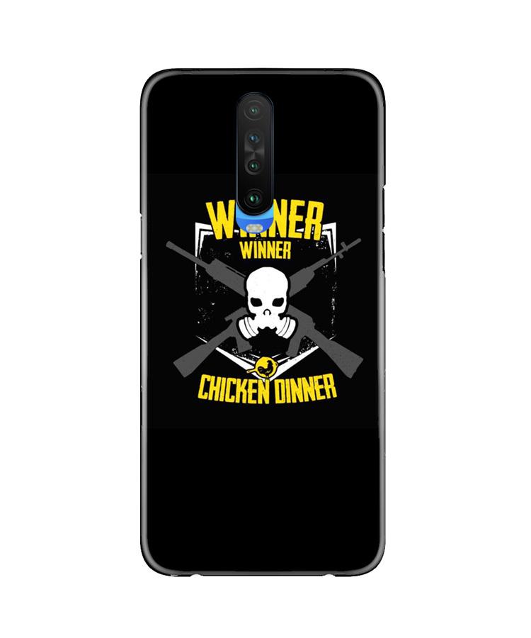 Winner Winner Chicken Dinner Case for Poco X2(Design - 178)
