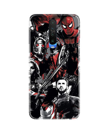 Avengers Mobile Back Case for Poco X2 (Design - 190)