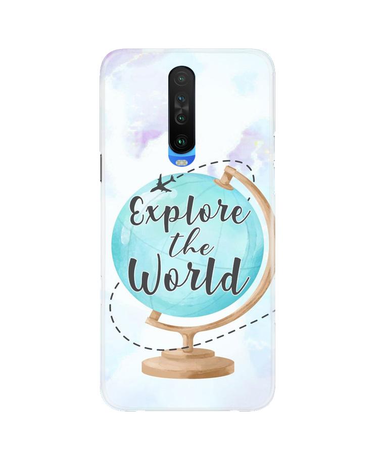 Explore the World Case for Poco X2 (Design No. 207)