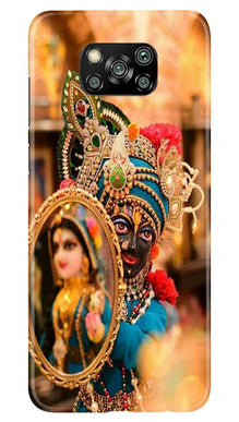 Lord Krishna5 Mobile Back Case for Poco X3 (Design - 20)