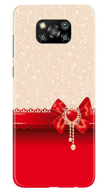 Gift Wrap3 Mobile Back Case for Poco X3 (Design - 36)