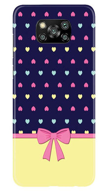 Gift Wrap5 Mobile Back Case for Poco X3 (Design - 40)
