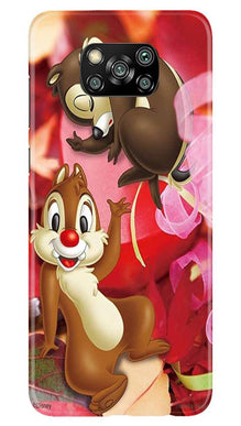 Chip n Dale Mobile Back Case for Poco X3 Pro (Design - 349)