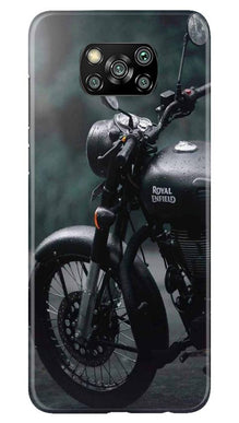Royal Enfield Mobile Back Case for Poco X3 (Design - 380)