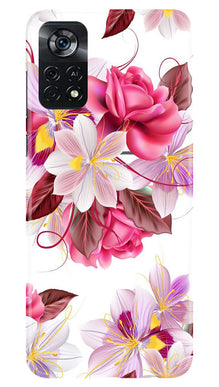 Beautiful flowers Mobile Back Case for Poco X4 Pro (Design - 23)