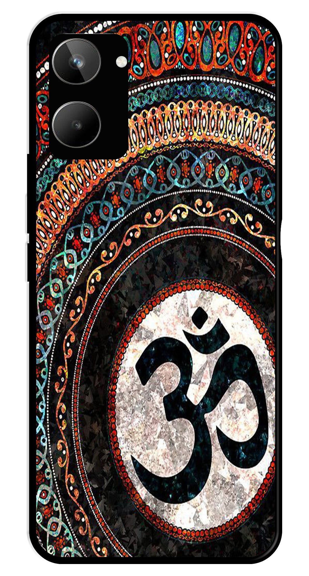 Oum Design Metal Mobile Case for Realme 10   (Design No -15)