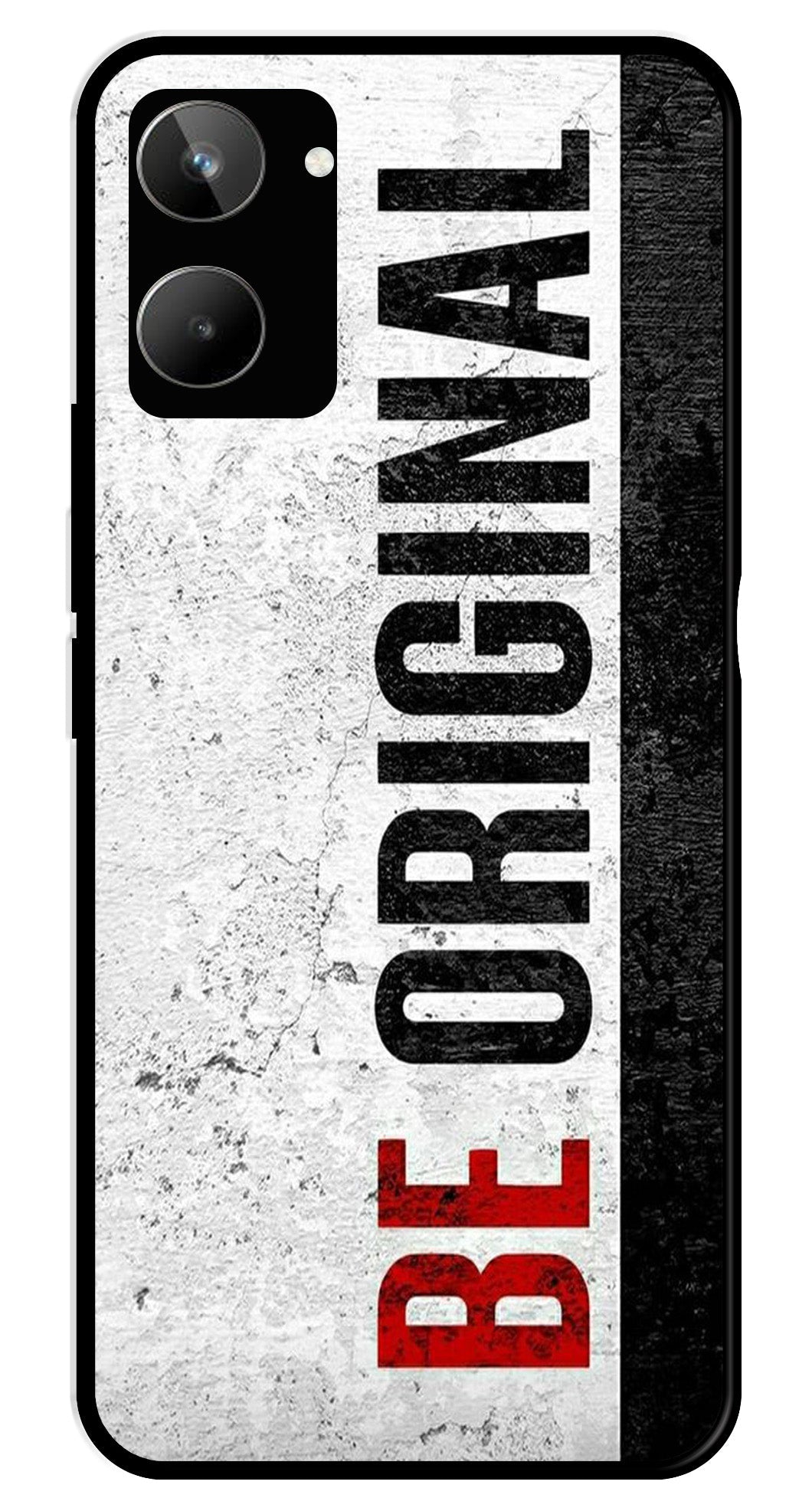 Be Original Metal Mobile Case for Realme 10   (Design No -38)