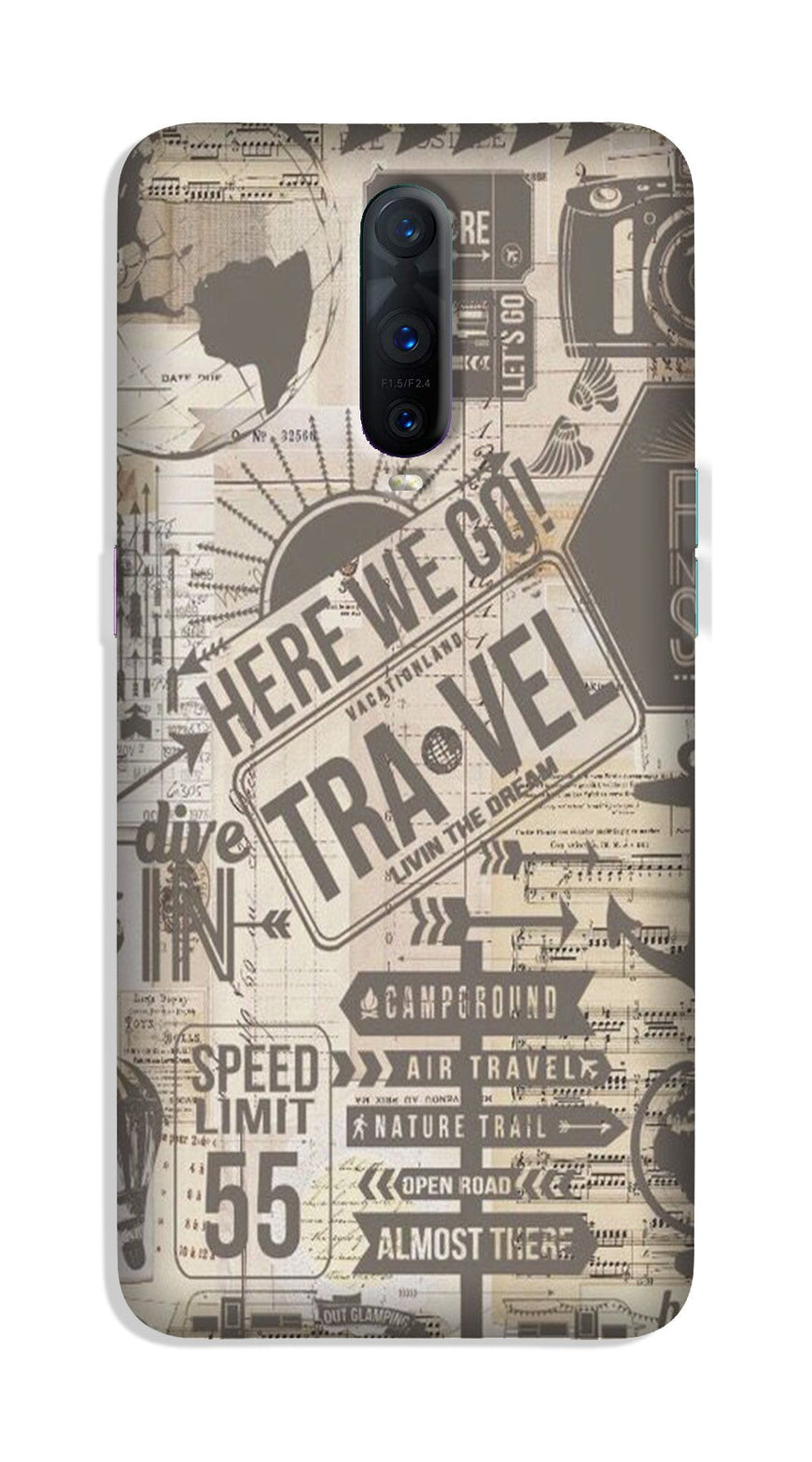 Travel Case for Oppo R17 Pro  (Design - 104)