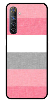 Pink Pattern Metal Mobile Case for Realme 6