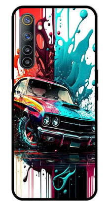 Vintage Car Metal Mobile Case for Realme 6