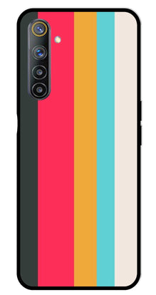 Muted Rainbow Metal Mobile Case for Realme 6