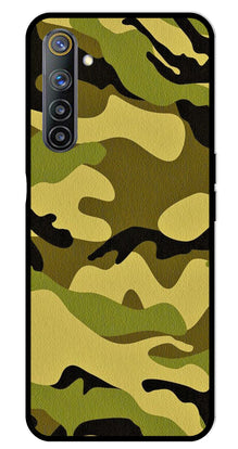 Army Pattern Metal Mobile Case for Realme 6