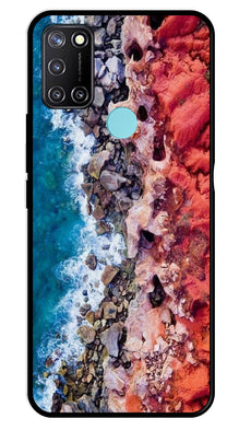 Sea Shore Metal Mobile Case for Realme C17