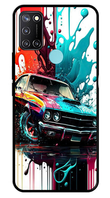 Vintage Car Metal Mobile Case for Realme C17