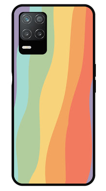 Muted Rainbow Metal Mobile Case for Realme Narzo 30 5G