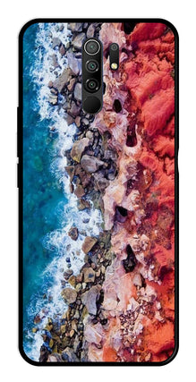 Sea Shore Metal Mobile Case for Redmi 9 Prime