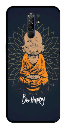 Be Happy Metal Mobile Case for Redmi 9 Prime