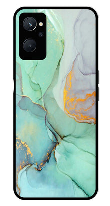 Marble Design Metal Mobile Case for Realme 9i