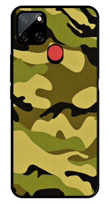 Army Pattern Metal Mobile Case for Realme C25