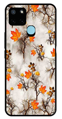 Autumn leaves Metal Mobile Case for Realme C21Y