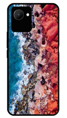 Sea Shore Metal Mobile Case for Realme C30