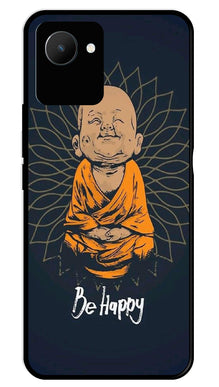 Be Happy Metal Mobile Case for Realme C30