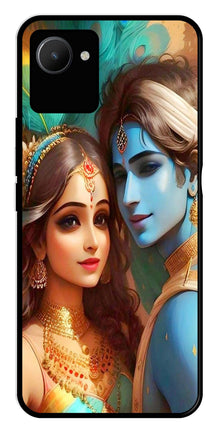 Lord Radha Krishna Metal Mobile Case for Realme C30s