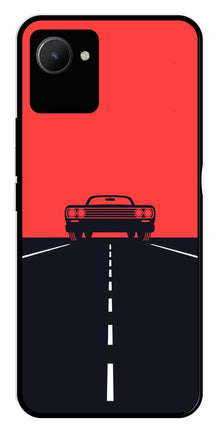 Car Lover Metal Mobile Case for Realme C30s