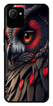 Owl Design Metal Mobile Case for Realme C30s