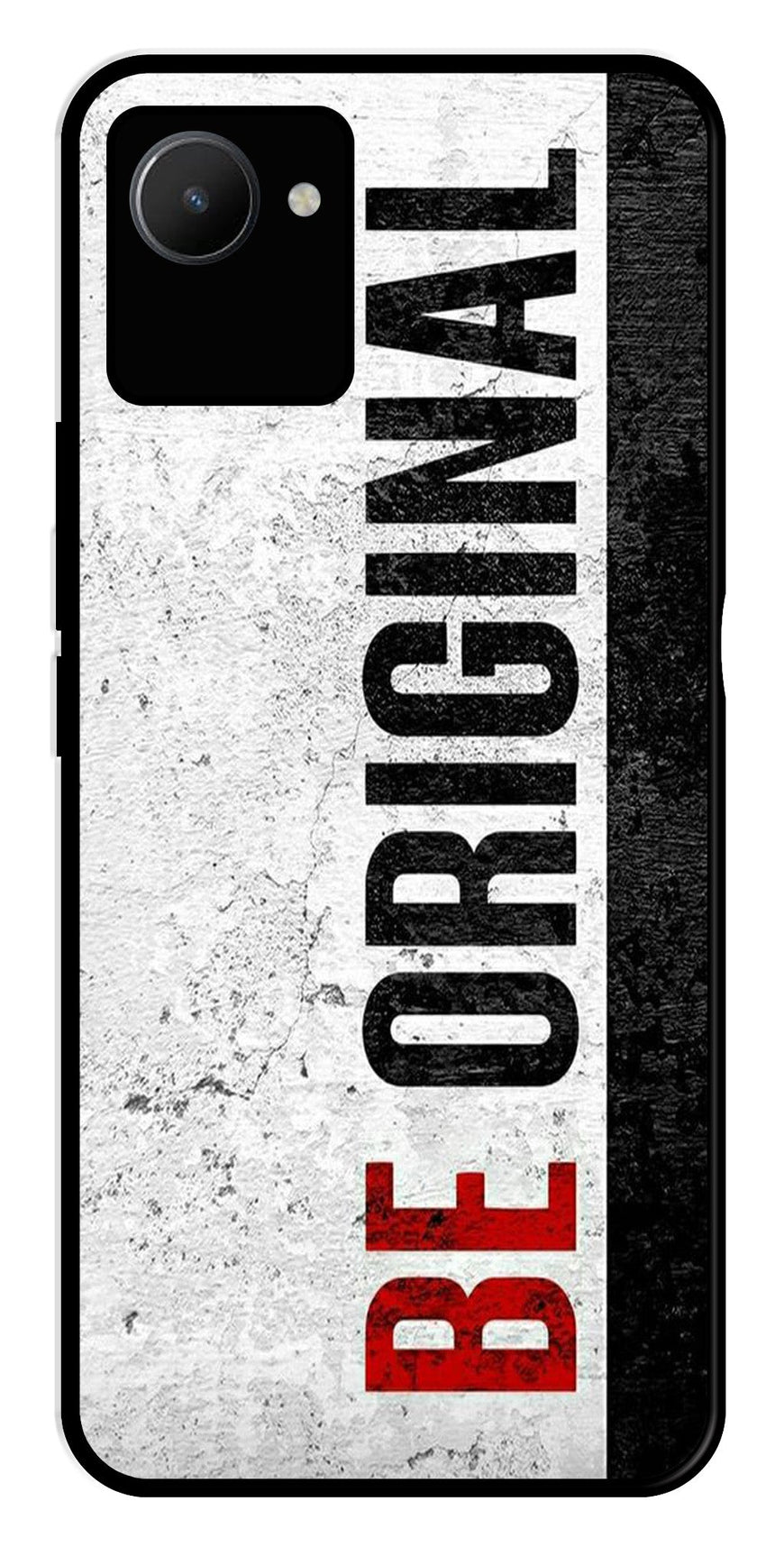 Be Original Metal Mobile Case for Realme C30s   (Design No -38)