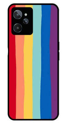 Rainbow MultiColor Metal Mobile Case for Realme C31