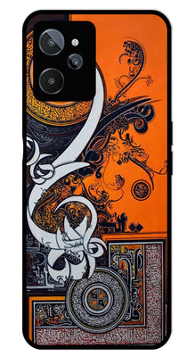 Qalander Art Metal Mobile Case for Realme C31