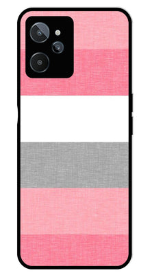 Pink Pattern Metal Mobile Case for Realme C31